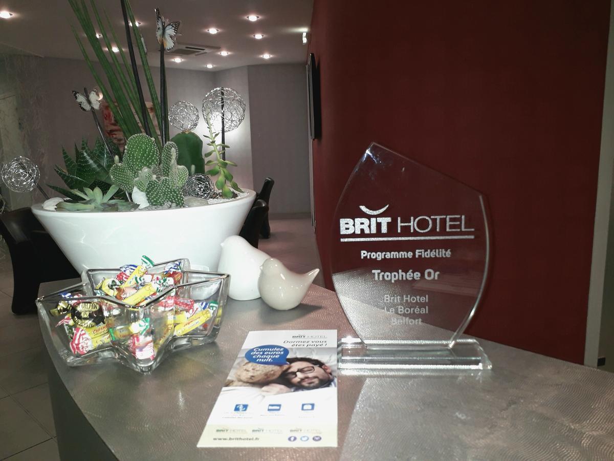 Brit Hotel Belfort Centre-Le Boreal Экстерьер фото